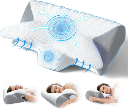 Yordi® Ergonomic Memory Foam Pillow